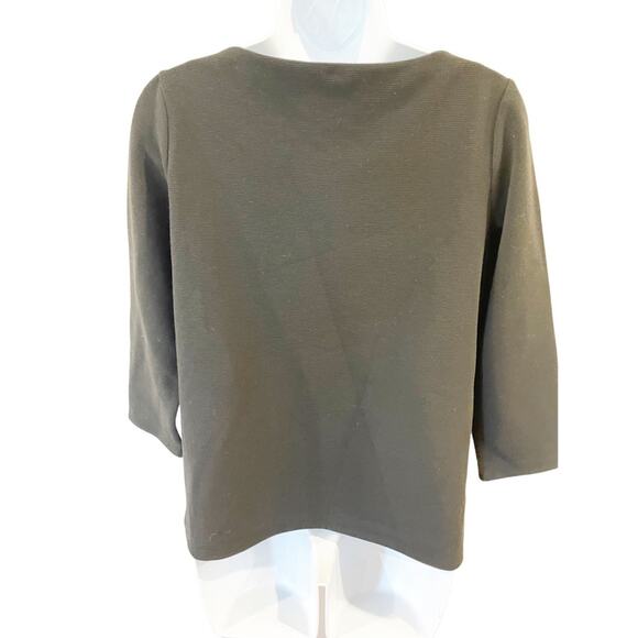 Club Monaco Black Structural Top Size Small - Picture 6 of 11